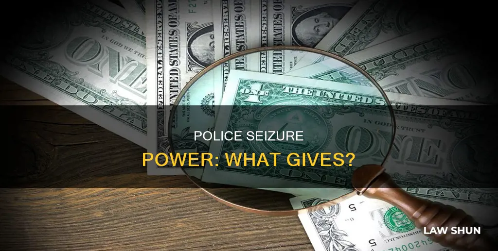 what law says police can seize property