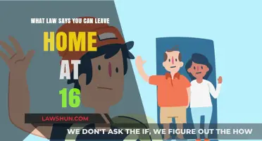 Laws Allowing Teens to Leave Home at 16