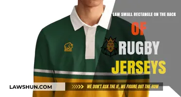 Understanding the Legal Purpose of Rugby Jerseys' Small Back Rectangle