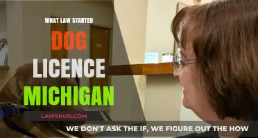 Michigan's Dog Licensing Law: Origins and Historical Significance Explained