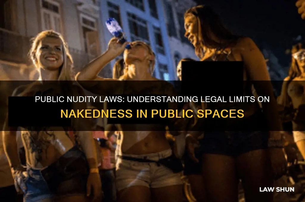 what law stops people going out naked in pulbic places