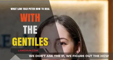 Peter's Gentile Mission: Understanding the Biblical Law Guiding His Actions