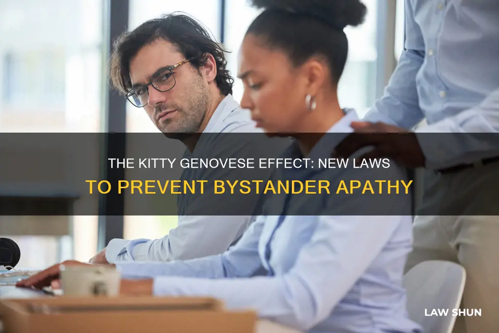 what law was created after kitty genovese death