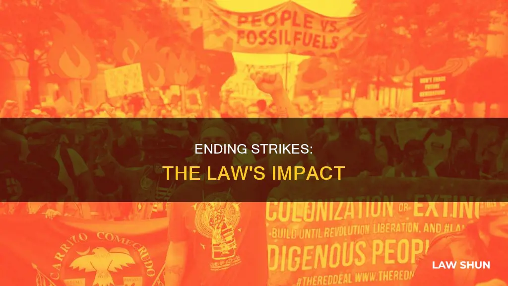 what law was created to end strikes
