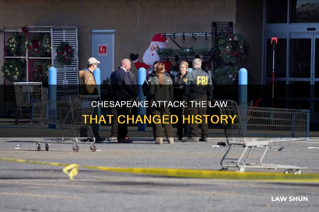 what law was triggered by an attack on the chesapeake