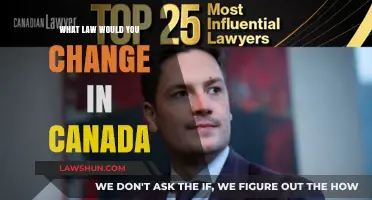 Canadian Laws: What Would You Change?