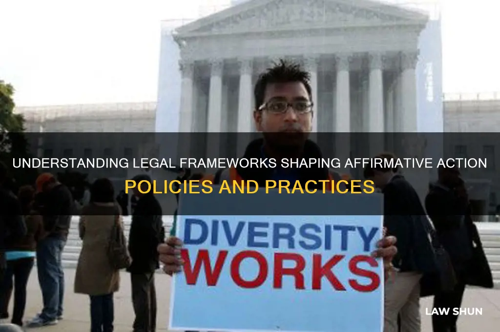 what laws affect affirmative action