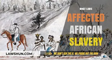 Laws Shaping African Slavery: A Historical Overview of Key Legislation