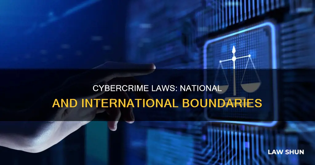 what laws apply once cybercrime crosses national and international boundaries