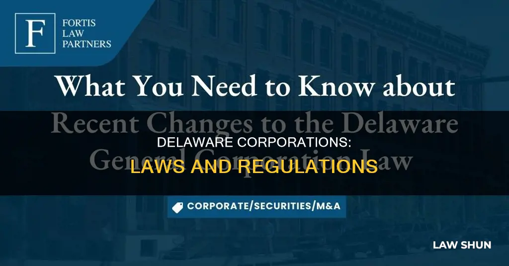 what laws apply to corporations incorporated in delaware