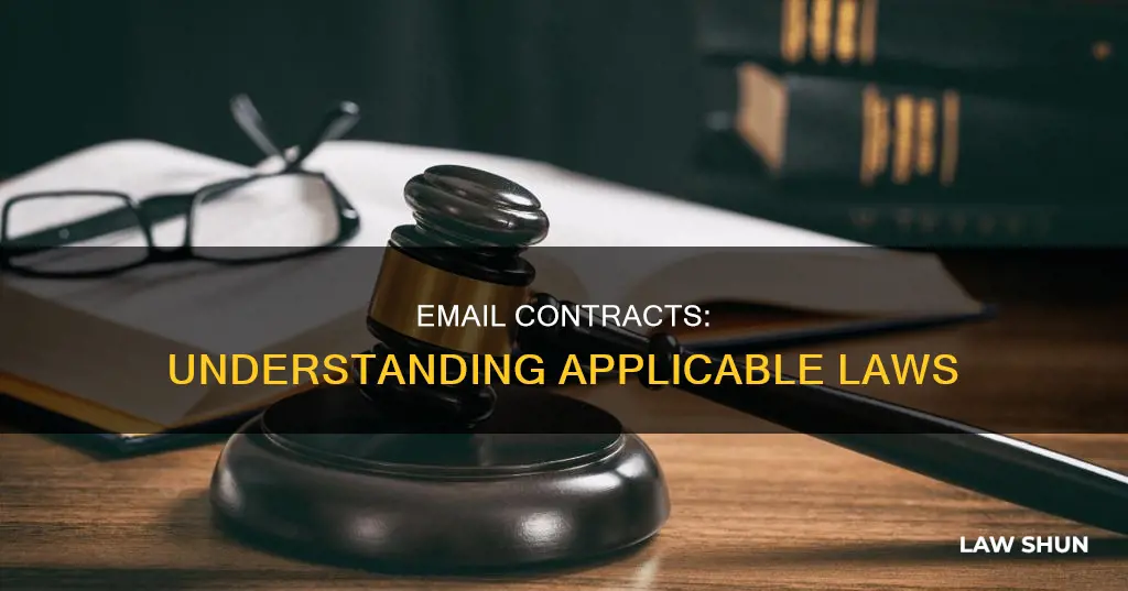 what laws apply to email contracts