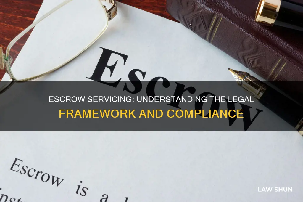 what laws apply to escrow servicing