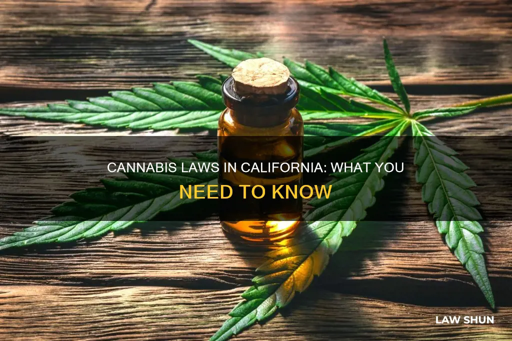 what laws apply to individual cannabis california