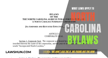 North Carolina Bylaws: Understanding Legal Framework and Applicability