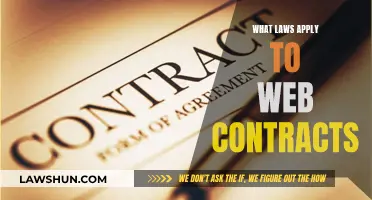 Web Contracts: Understanding Applicable Laws and Regulations