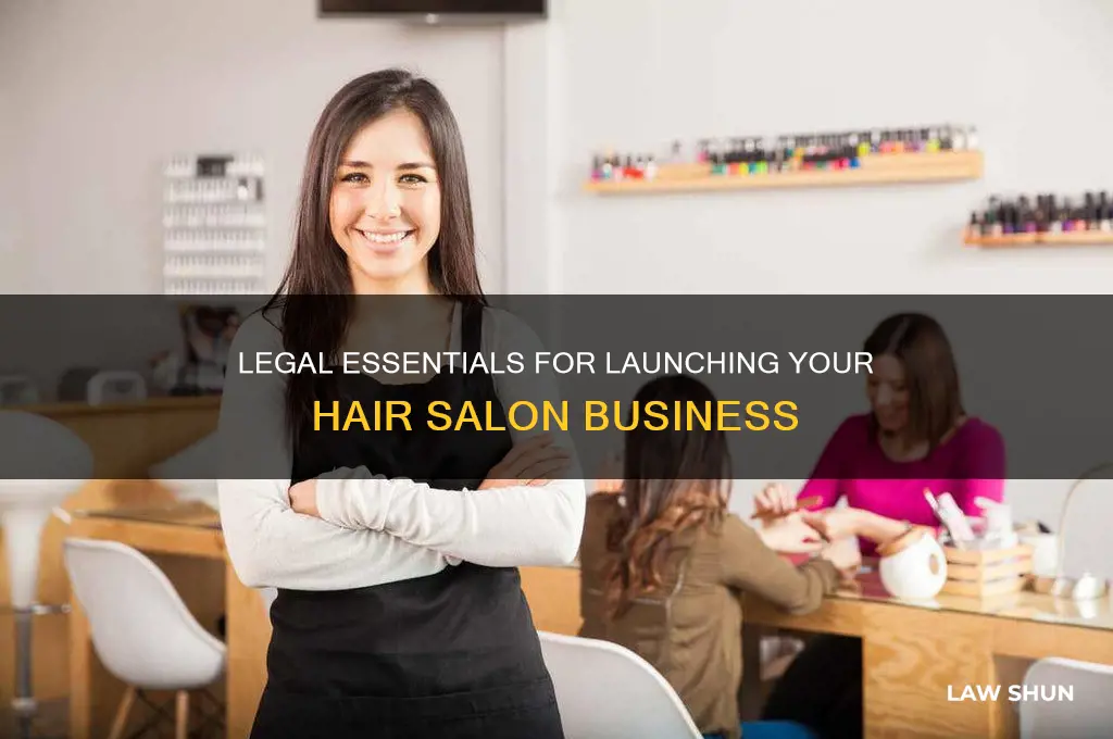 what laws appy to opening a hair salon