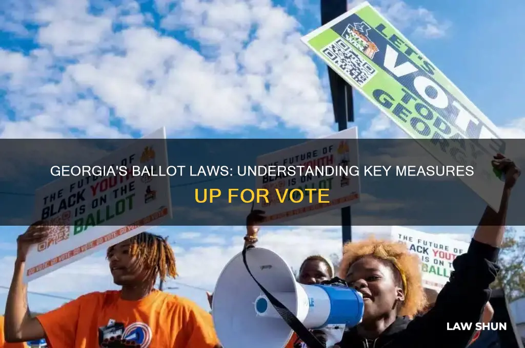 what laws are on georgias ballot