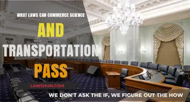 Commerce, Science, and Transportation: Laws and Their Passage