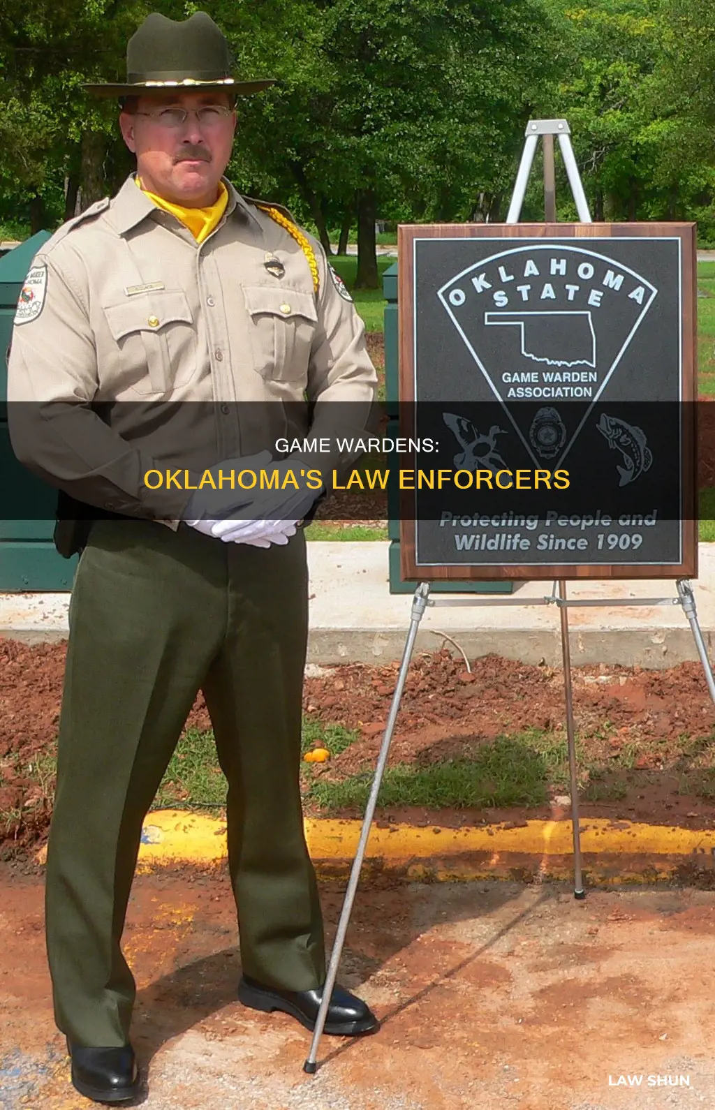what laws can oklahoma game warden enforce