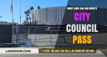 San Diego's City Council: Lawmaking Powers Explored
