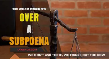 Understanding Your Rights: Subpoena Laws Explained