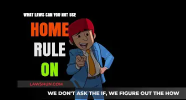 Home Rule Exemptions: Understanding Legal Limitations