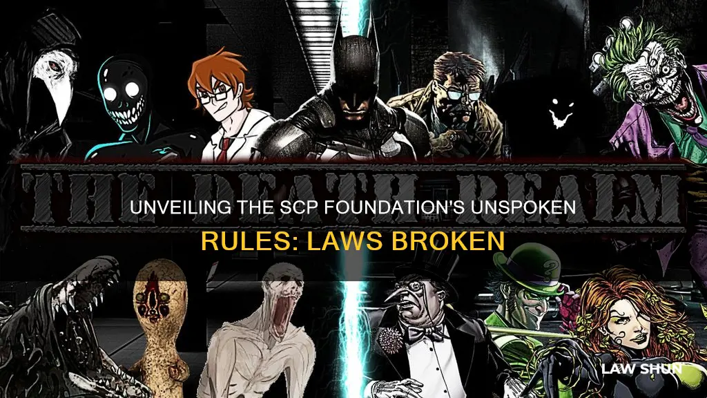 what laws d othe scp foundation break