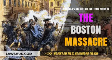 Britain's Pre-Boston Massacre Laws: A Historical Overview