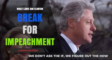 Clinton's Impeachment: Exploring the Laws He Broke