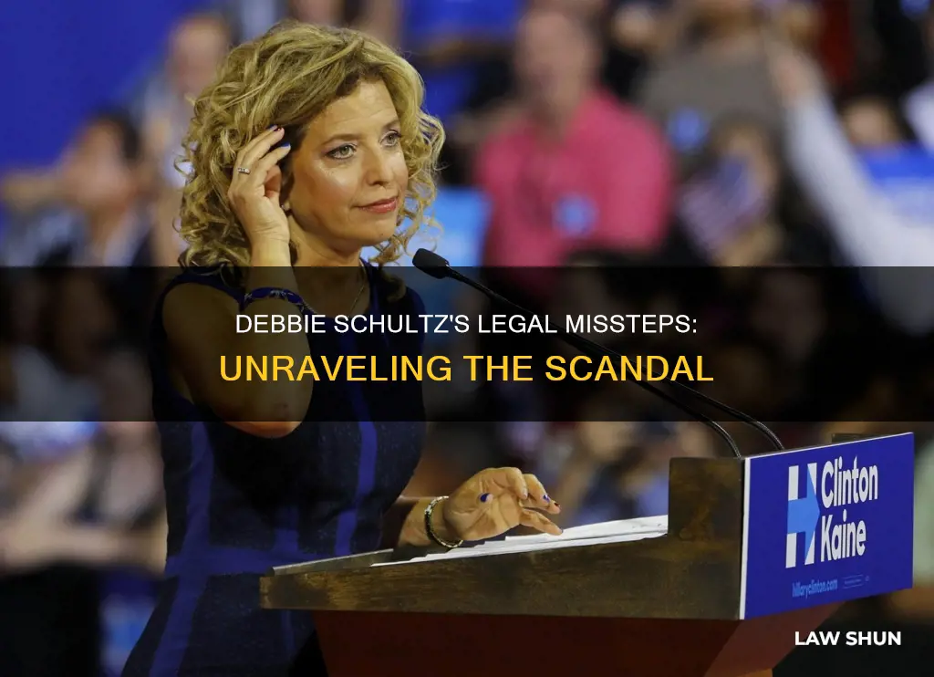 what laws did debbie schultz break