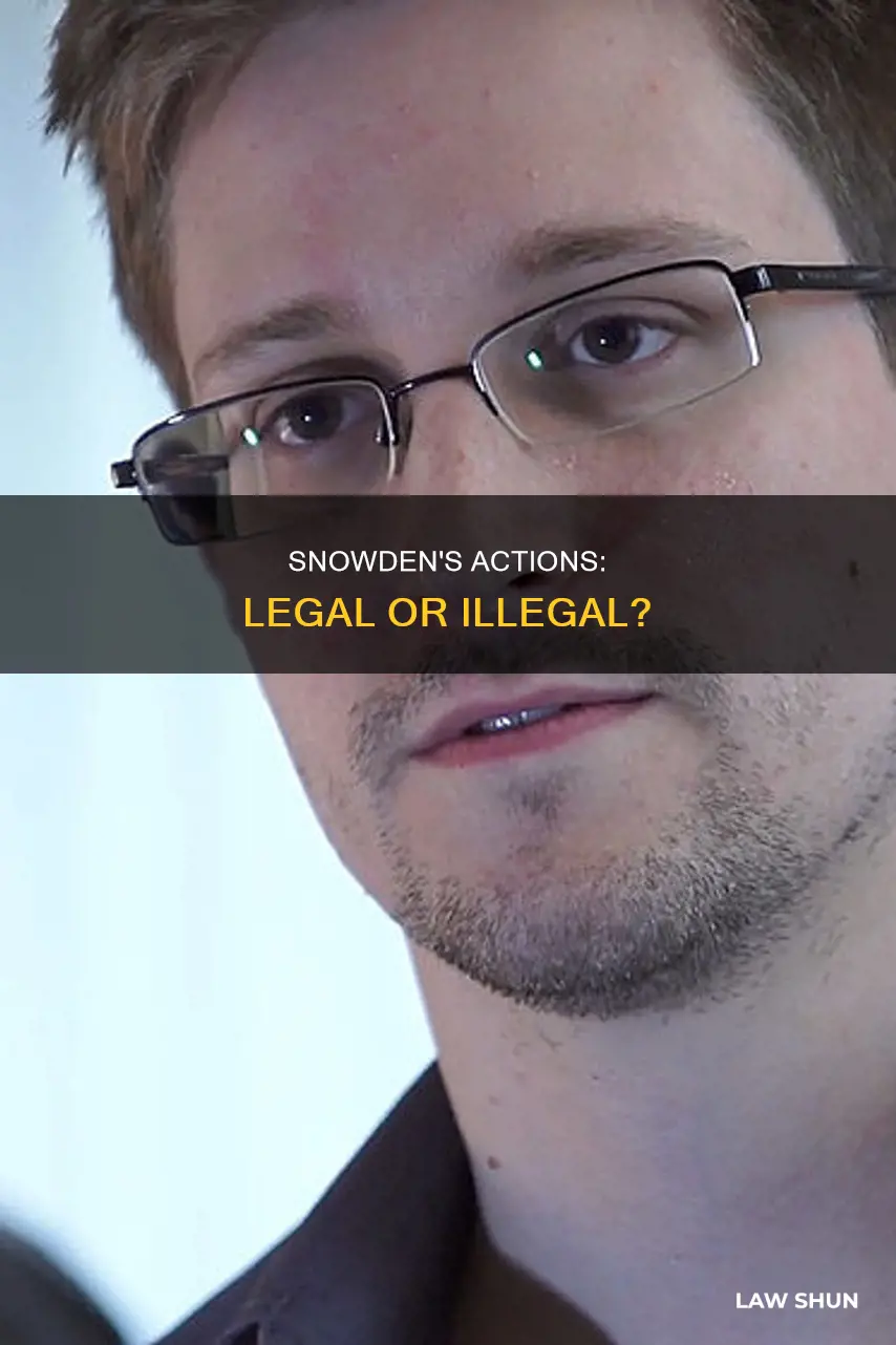 what laws did ed snowden break