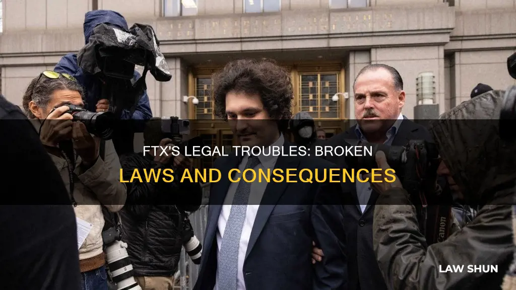 what laws did ftx break