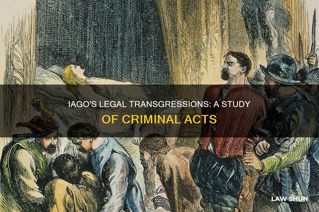 what laws did iago break