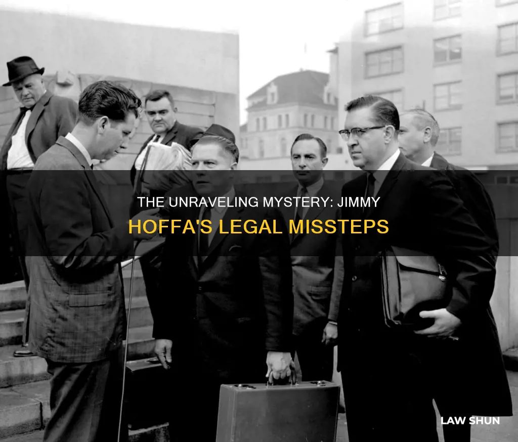 what laws did jimmy hoffa break