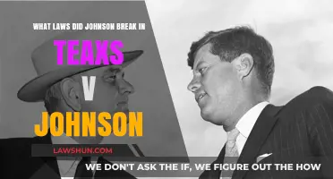 Johnson's Legal Missteps: Unraveling the Texas v. Johnson Laws