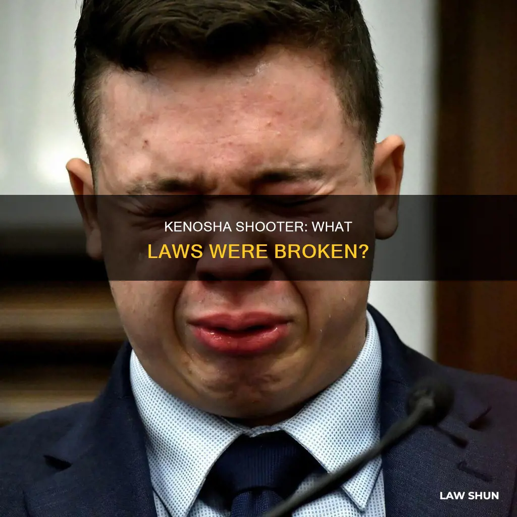what laws did kenosha shooter break