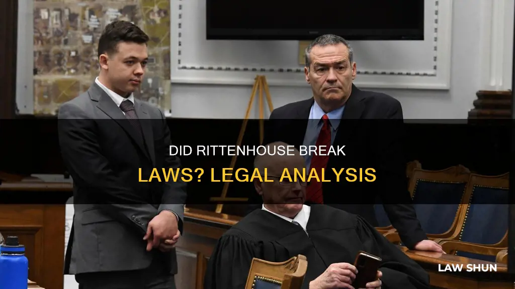what laws did kyle rittenhouse actually break