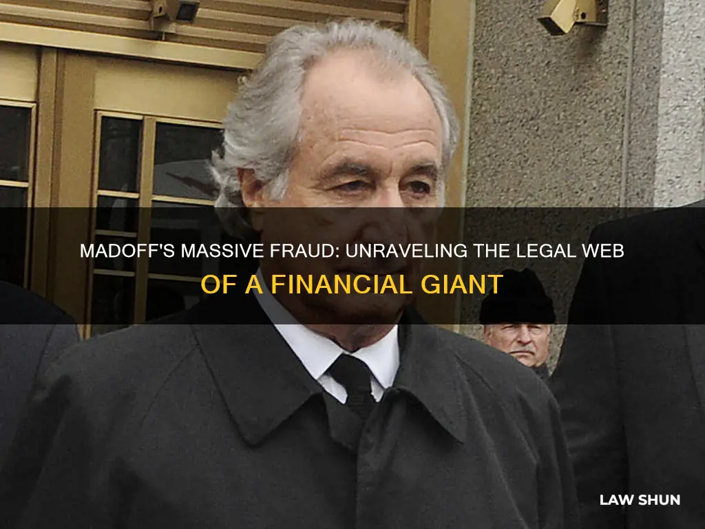 what laws did madoff break