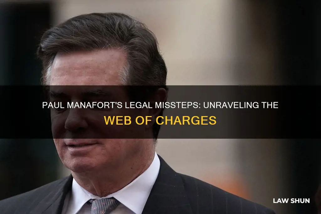 what laws did manafort break