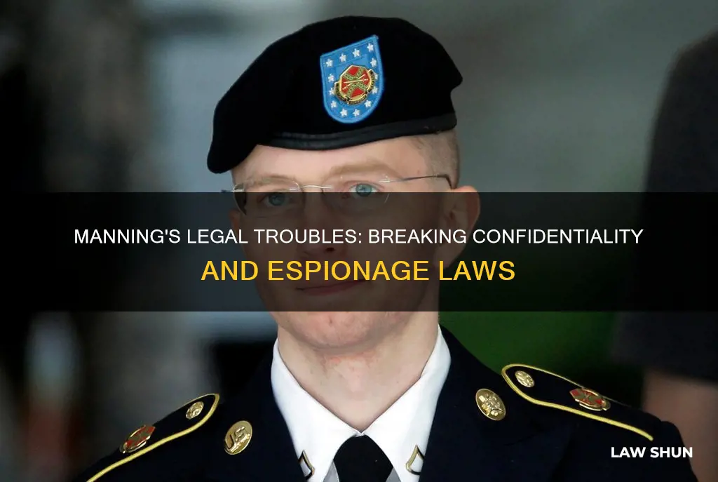 what laws did manning break