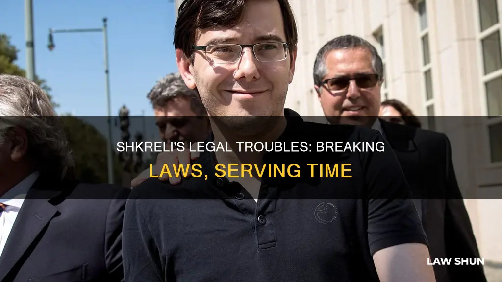 what laws did martin shkeli break