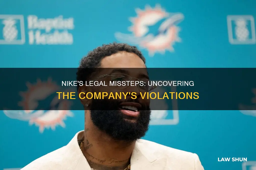 what laws did nike break