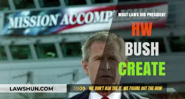 President HW Bush's Legal Legacy