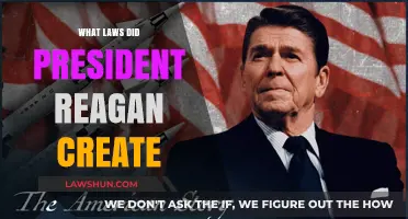 President Reagan's Legacy: Laws and Policies