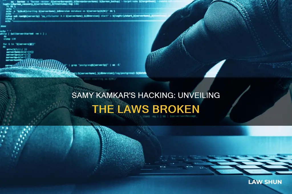 what laws did samy kamkar break