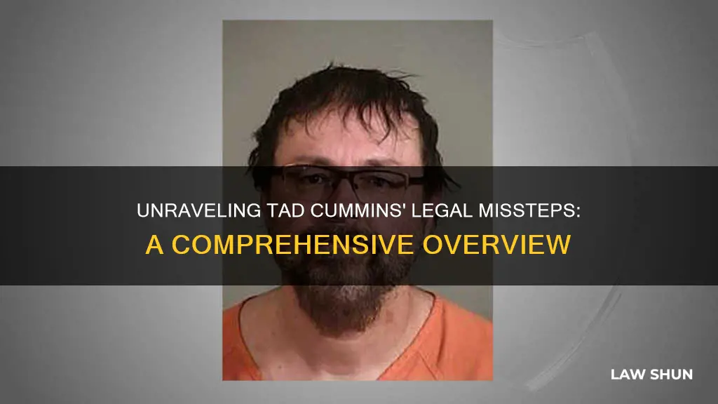 what laws did tad cummins break