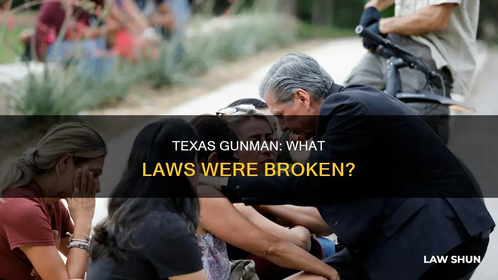 what laws did texas shooter break