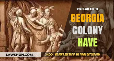 Georgia Colony's Legal Framework: Exploring Its Unique Laws and Regulations
