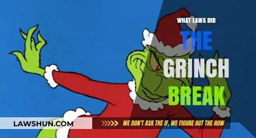 The Grinch's Misdeeds: Unveiling the Laws He Violated