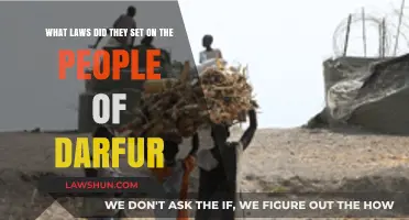 Darfur's Legal Constraints: Understanding the Laws Imposed on Its People